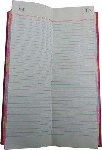 Register Rulled Long Accounts long Register 12 long Register 12 (661 Pages ) ruled notebook ...