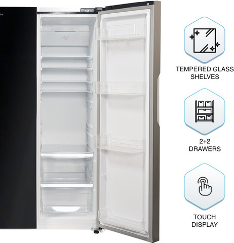 パナソニック⭐️ Panasonic 592 L Frost Free Side by Side Refrigerator with Wifi