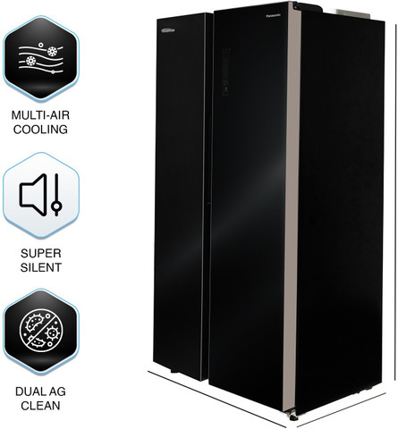 Panasonic 592 L Frost Free Side by Side Refrigerator with Wifi