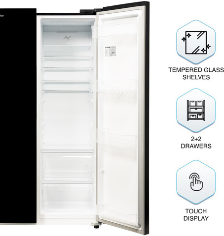Panasonic 592 L Frost Free Side by Side Refrigerator with Wifi