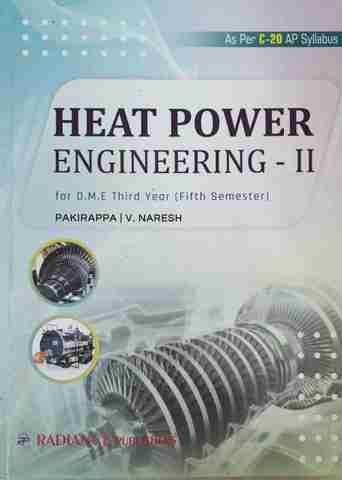 Heat Power Engineering - II For D.M.E Third Year ( Fifth Semester ) 1st ...