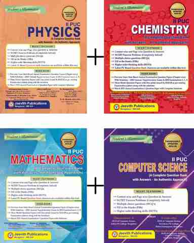 Jeevith 2nd PUC - PHYSICS + CHEMISTRY + MATHEMATICS + COMPUTER SCIENCE ...