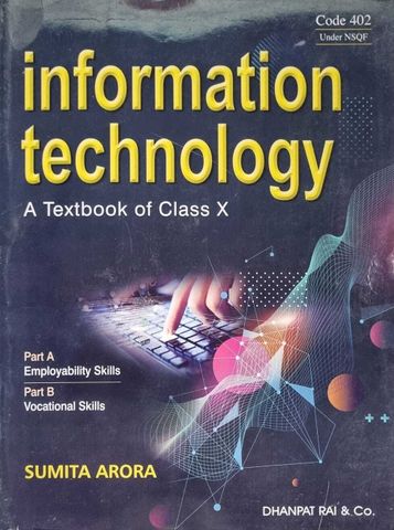 Information Technology Class 10 By Sumita Arora Paperback, SUMITA ARORA ...