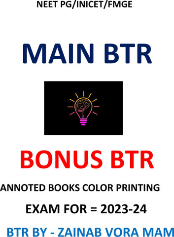 Main Btr + Bonus Btr ANNNOTED BOOKS By Zainabb Vorra Fully Colord