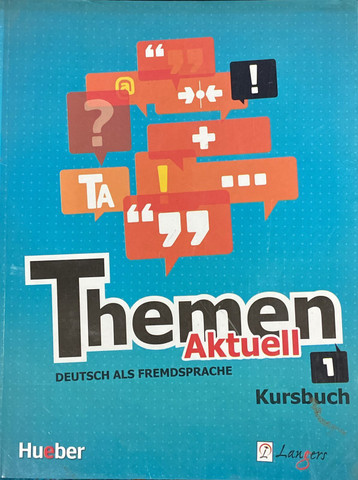 Themen Aktuell 1 Kursbuch: Buy Themen Aktuell 1 Kursbuch by Hueber