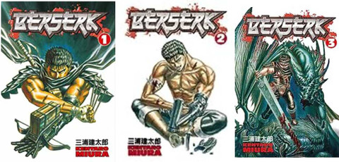 Berserk Volume 1 . 2 .3 [ PACK OF 3]: Buy Berserk Volume 1 . 2 .3