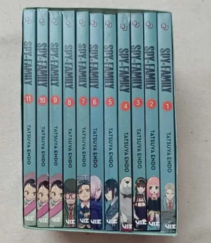 Spy X Family Volumes 1 - 11 Books Set Collection Set By Tatsuya