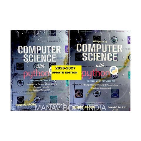 Sumita Arora Computer Science With Python Class XII, 2026-2027 Update ...