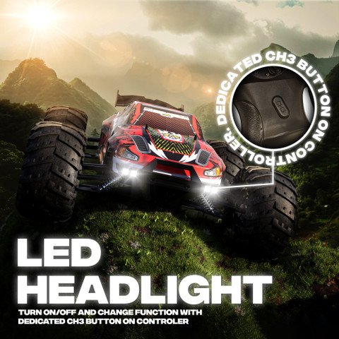 TYGATEC Supersonic Hobby Grade 1:16 Scale with Remote Control High