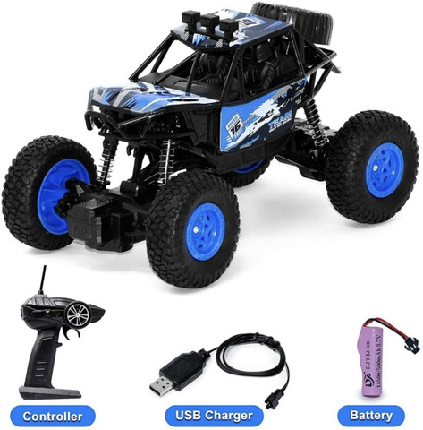Dallao Waterproof Remote Controlled Rock Crawler RC Monster Car