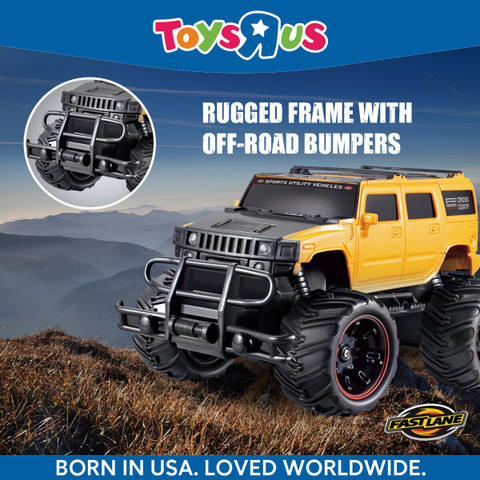 FASTLANE HUMMERスタイル ラジコンカー Toys R Us Fastlane 1:20 Scale Modified Off-Road Hummer Style RC