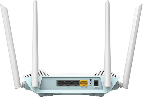 D-Link R 15 AX1500 WIRELESS WI-FI 6 ROUTER Wireless Router 2.4 GHz, 5 ...