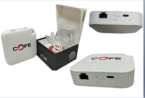 COFE CF-106 WF-DS Dual Sim Battery Router with C Type Port, 5G/4G Sim ...