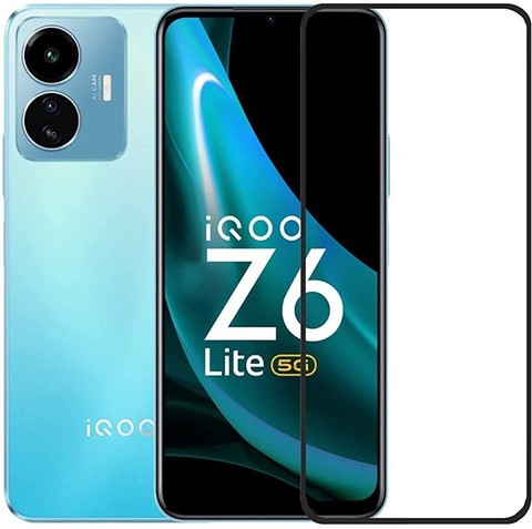 Moshking Edge To Edge Tempered Glass for IQOO Z6 Lite 5G, With