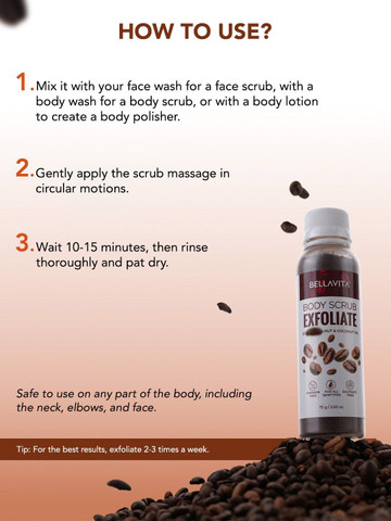 BELLAVITA Coffee Face & Body Scrub For ...