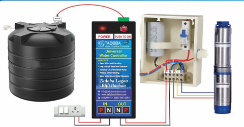 tadoba solutions Universal Water Overflow controller Wired Sensor ...