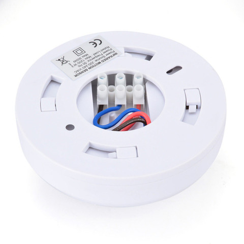 PIR Motion Sensor Switch – 360-Degree Ceiling Embedded Human Body Detector, Adjustable Time Delay 10s-30min, 220-240V AC Occupancy Sensor For Hallways, Garages, Stairwells & Kitchens