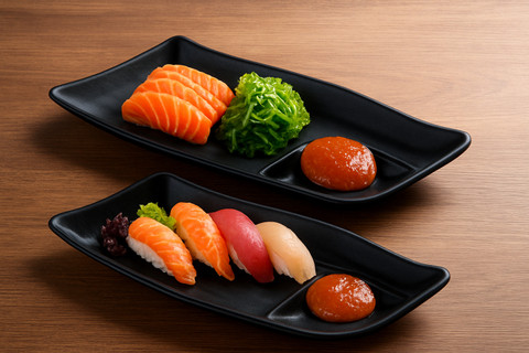 DLM Melamine Momo Plate – Durable, Sectioned Plate for Momos