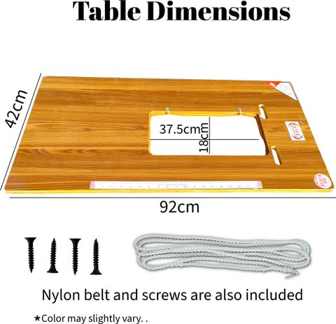 AMAR DOMESTIC SEWING MACHINE TABLE TOP 18X36 INCH TEAKWOOD COLOR