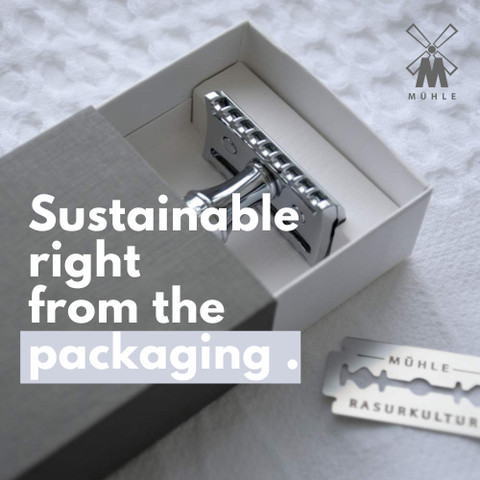 Muhle R89 Traditional Chrome Mild German Double Edge Safety Razor