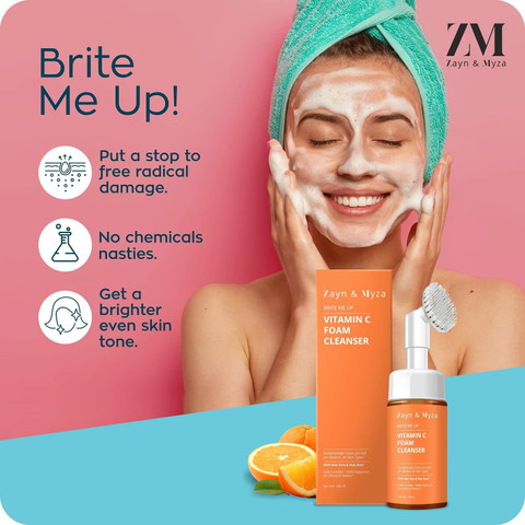 ZM Zayn & Myza Vitamin C Face Wash & Face Serum Combo Price