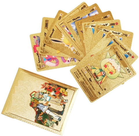 Kitts Golden Pokmon Cards Playing card Toy Accessory Price in India - Buy  Kitts Golden Pokmon Cards Playing card Toy Accessory online at Flipkart.com