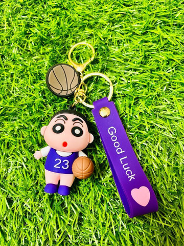 Jully NEW-Trendy Cute Shinchan playing basketball high quality 3D