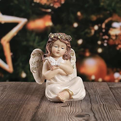 アンリ人形　 ◆希少　12㎝　【Girl with Lamb nativity】 アンリ人形 ◇希少 12㎝ 【Girl with Lamb nativity】