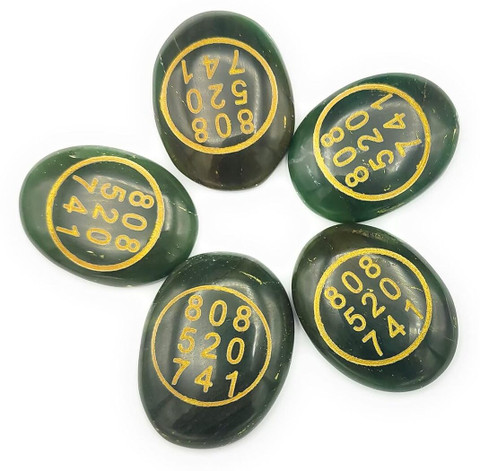 アクセサリー southpowcrwn ActrovaX Crystal Stone Green Jade - 808 520 741 Zebu Coin