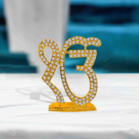 Airtick Sikh Religious Symbol Ek Onkar/ik Onkar Idol (Sd