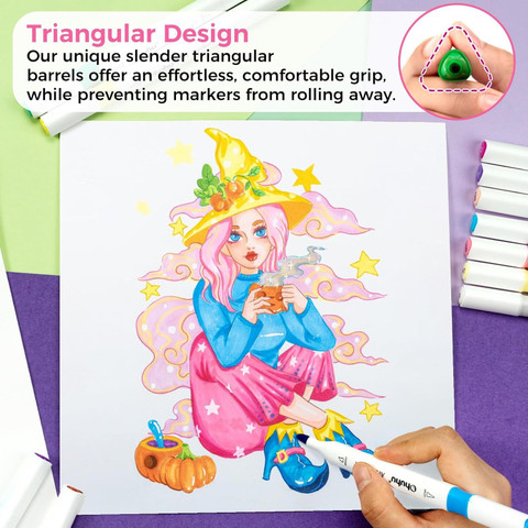 art markers ohuhu watercolor brush markers