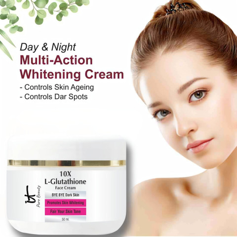 glutathione in empty stomach IT Pure Beauty L- Glutathione Face Cream & Face Serum for Skin Whitening,  Brightening & Anti Ageing, Enrich with Daily Care, Skin Brightining Price  in India
