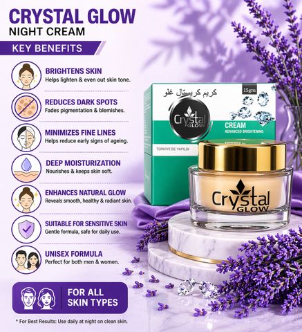 Crystal Glow Advance Brightening Cream Price in India