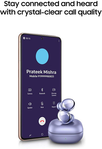 Samsung Galaxy Buds Pro SM-R190NZVAMEA Bluetooth Headset (Purple Samsung Galaxy Buds Pro SM-R190NZVAMEA Bluetooth Headset (Purple