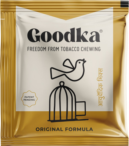 Goodka OG Formula to Quit Chewing Tobacco, Pan Masala, Gutkha & Khaini |  100% Ayurvedic Smoking Cessations Price in India