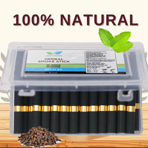 herbal non tobacco cigarettes JOYHERBS Herbal Cigarettes For Smoking Black KingSize Cigarette Herbal  Smoke Tobacco Free Smoking Cessations Price in India
