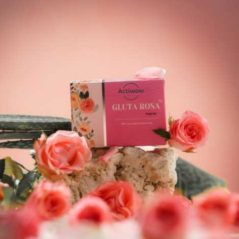 ACTIWOW Gluta Rosa Soap with Glutathione Powder for Skin Glow GLUTA22 -  Price in India, Buy ACTIWOW Gluta Rosa Soap with Glutathione Powder for  Skin Glow GLUTA22 Online In India, Reviews, Ratings