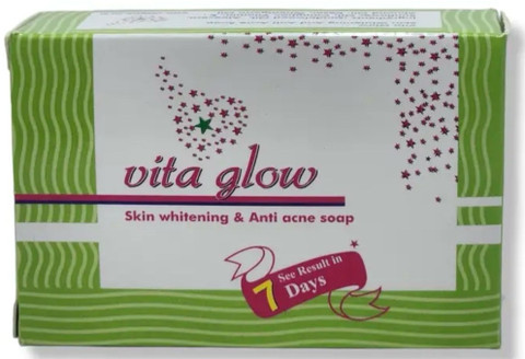 vita glow skin whitening soap