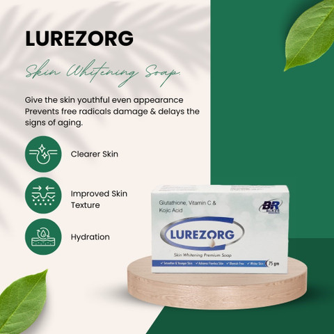 LUREZORG skin Brightening soap with Glutathione & Kojic Acid - Price in  India, Buy LUREZORG skin Brightening soap with Glutathione & Kojic Acid  Online In India, Reviews, Ratings & Features | Flipkart.com