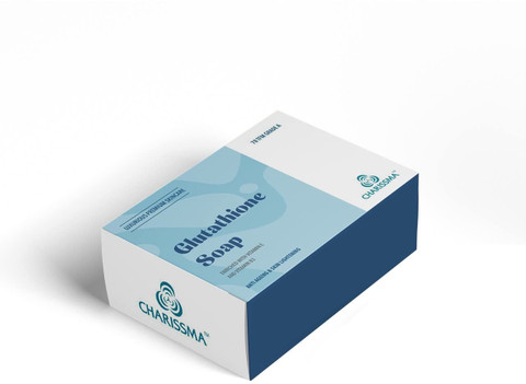 CHARISSMA Glutathione skin care bath soap enriched with Vitamin E and  Vitamin B3 - 100g…