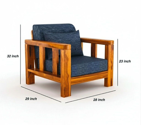〆1/31 WHITE_WOOD_BENCH #1 THE WOODEN CITY Solid Wood 1 Seater Bench/Sofa with Storage for