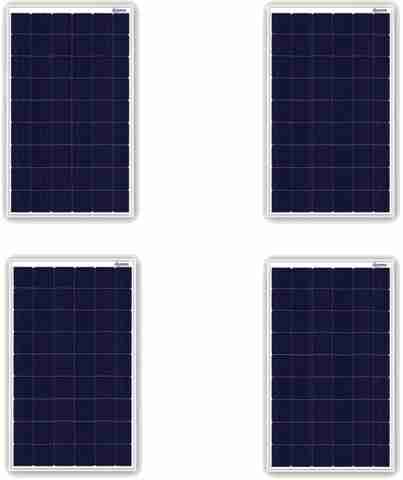 Microtek Solar PV Module 50W 12V Pack of 4 Solar Panel Price in India ...