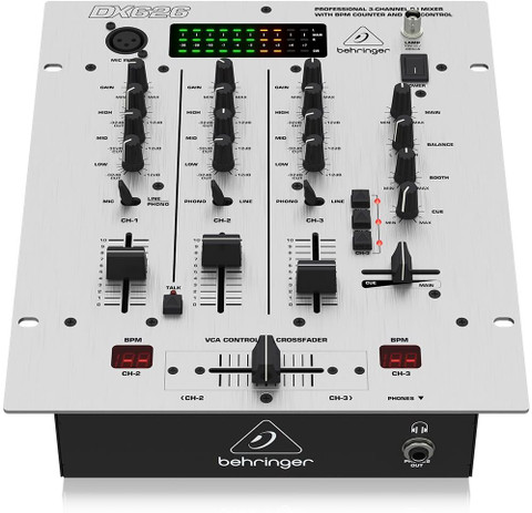 Behringer DX626 DJ Mixer (3 Channels) Analog Sound Mixer Price in