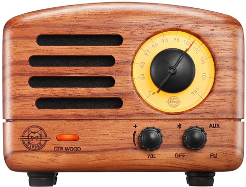 Buy Muzen OTR Wood Retro Style FM Radio with 3 W Bluetooth Home