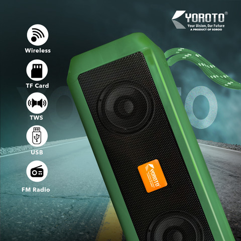 Buy YOROTO YO-412 Pro Wireless Speaker With RGB Light, Superior