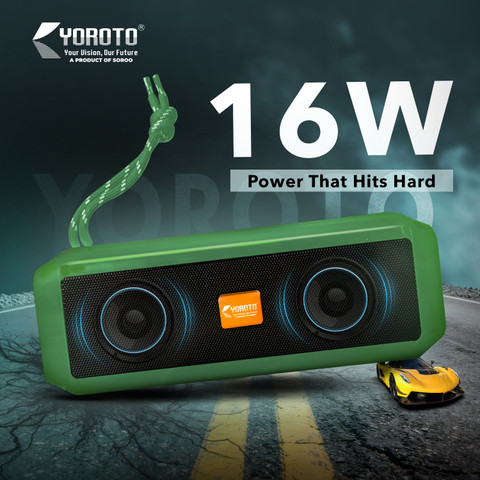yotshi Buy YOROTO YO-412 Pro Wireless Speaker With RGB Light, Superior