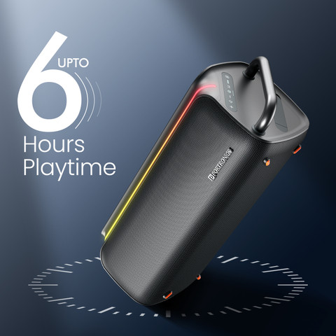 Buy Portronics Nebula X 150W Party Speaker, Wireless Karaoke Mic