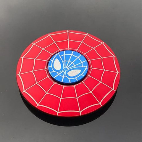 Spider-man Fidget 3D Printable Spider-man Clicker Fidget And Keychain By Jambaby Designs