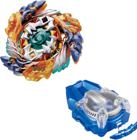 AncientKart Cho Z layer Geist Fafnir with Superking BeyLauncher