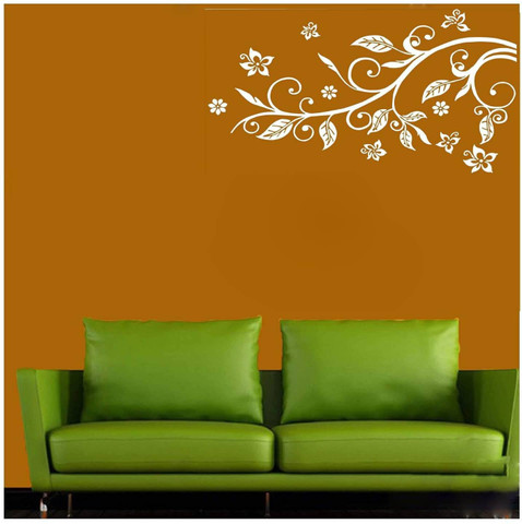 Kayra Decor (KDS36033) Flower Wall Design Stencils For Wall art